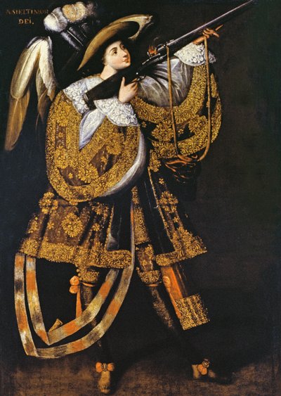Angel Arquebusier by Master of Calamarca